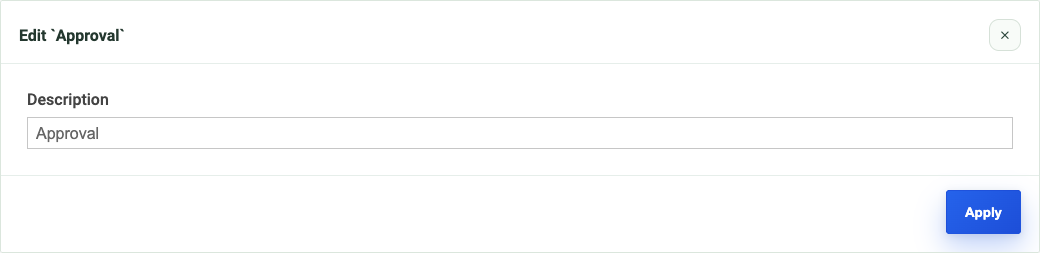 Live v2 Approval node settings.
